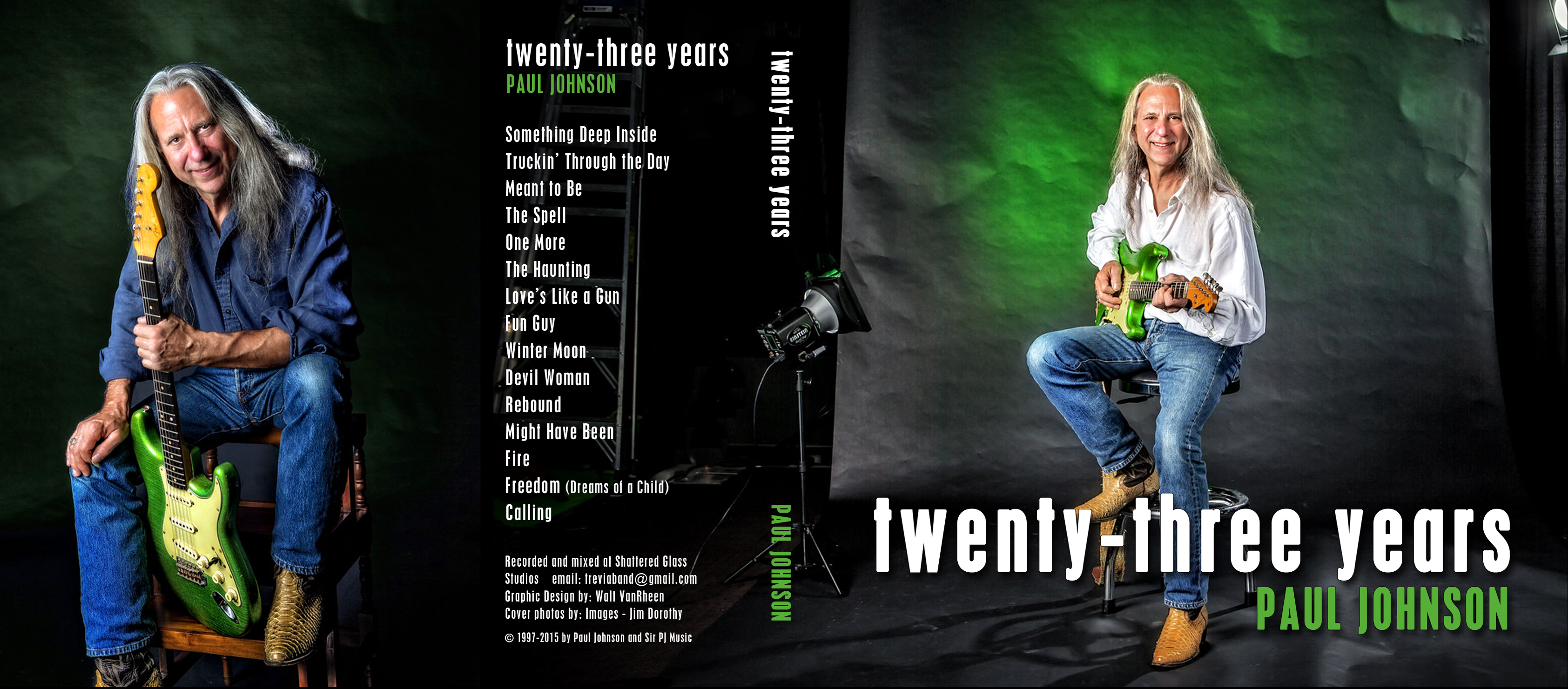 front and back of CD cover